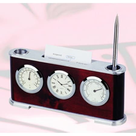 Jiallo Clock Pen Stand & Card Holder 15130